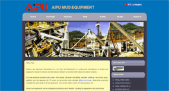 Desktop Screenshot of apmudequipment.com